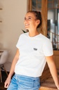 Erstwhile T-shirt 'Waaier' (regular white)