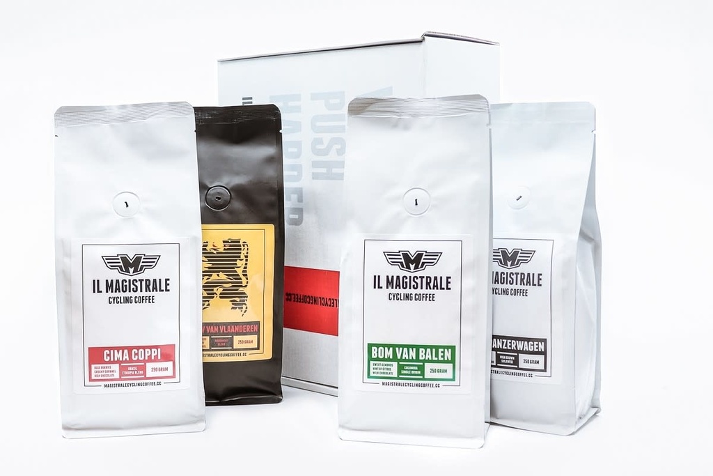 Koffie Il Magistrale 'Explorer pack' (4*250gr)