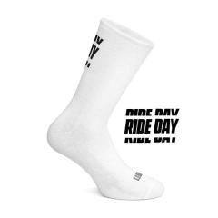 Socks 'Ride Day' (white)