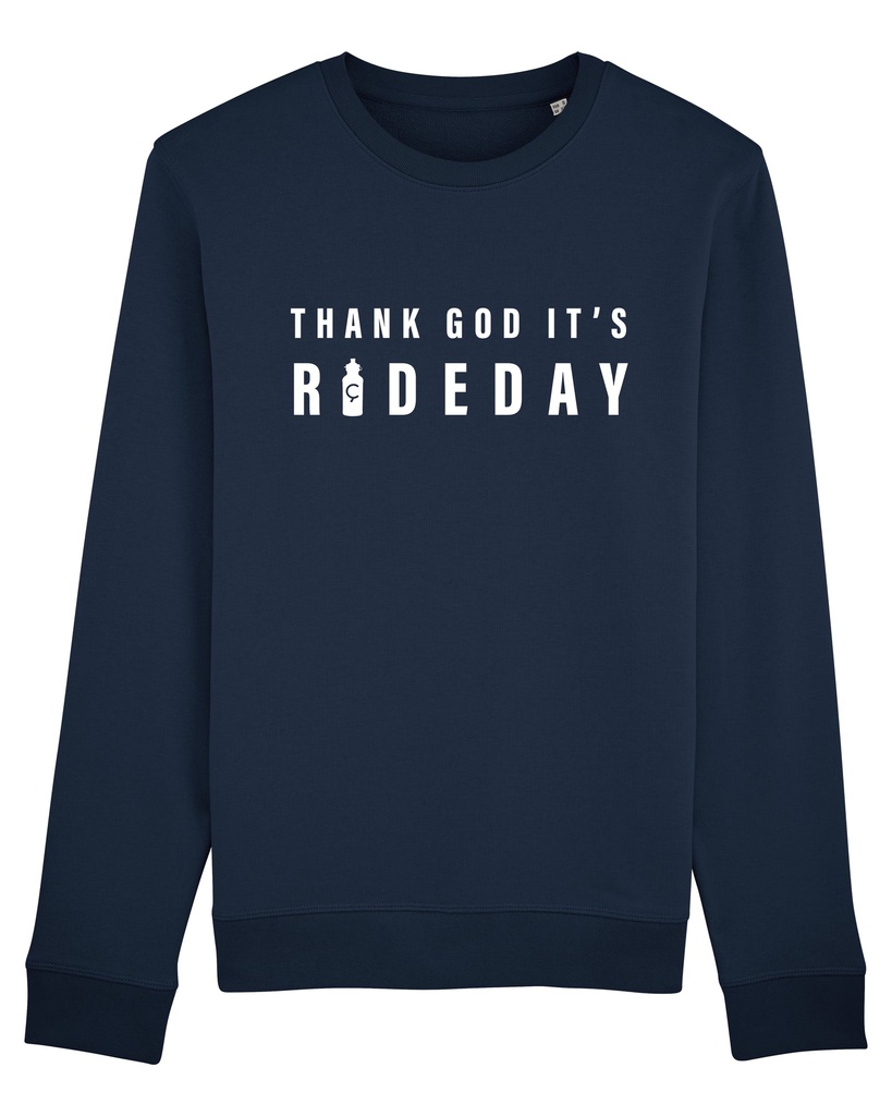 Sweater 'Thank God it's Rideday'
