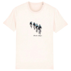 T-shirt 'Echelons' (vintage wit)  L