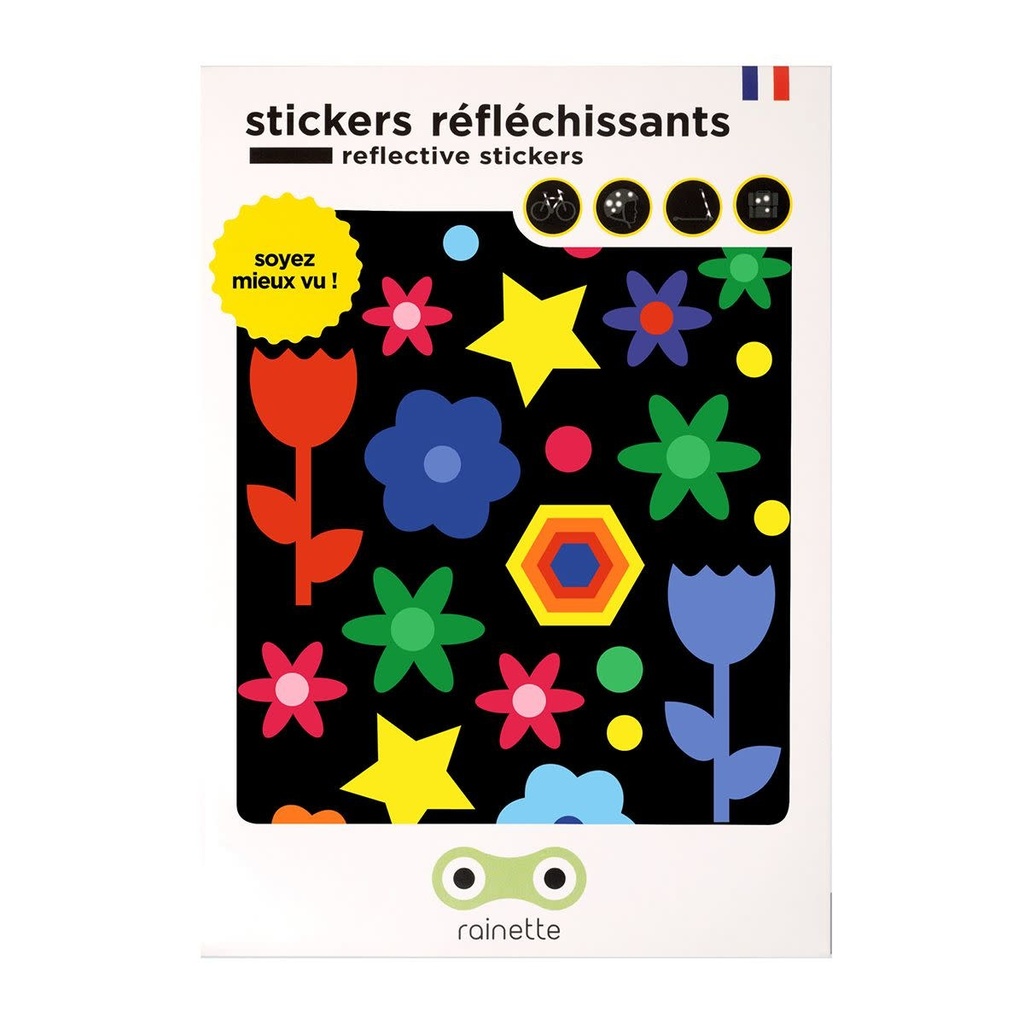 Rainette reflective stickers 'Colors'