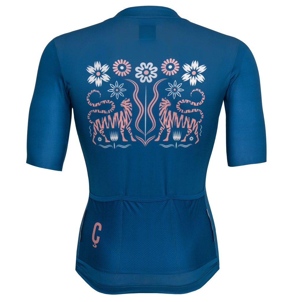 Cois Cycling 'Tiger Jersey' (blue MEN)