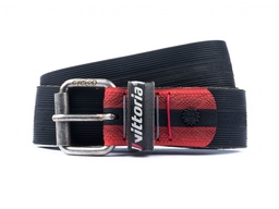 Cycled 'Classica belt' Vittoria (black/red)