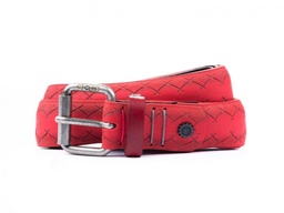 Cycled 'Classica colour belt' (red)
