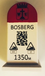 Kilometerpaal Bosberg