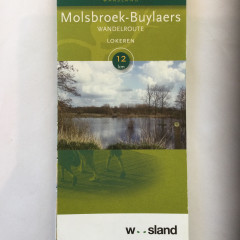 Wandelkaart 'Molsbroek-Buylaers'