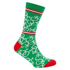 Sokken Le Patron 'Bicycle socks' (italian green)