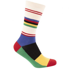 Socks  Le Patron 'Champion du Monde' (stripes)