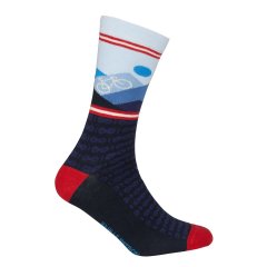 Socks Le Patron 'Mountain socks' (dark blue)