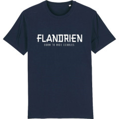 T-shirt 'Flandrien' blauw L