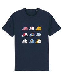 T-shirt' Vintage cycling caps'  L